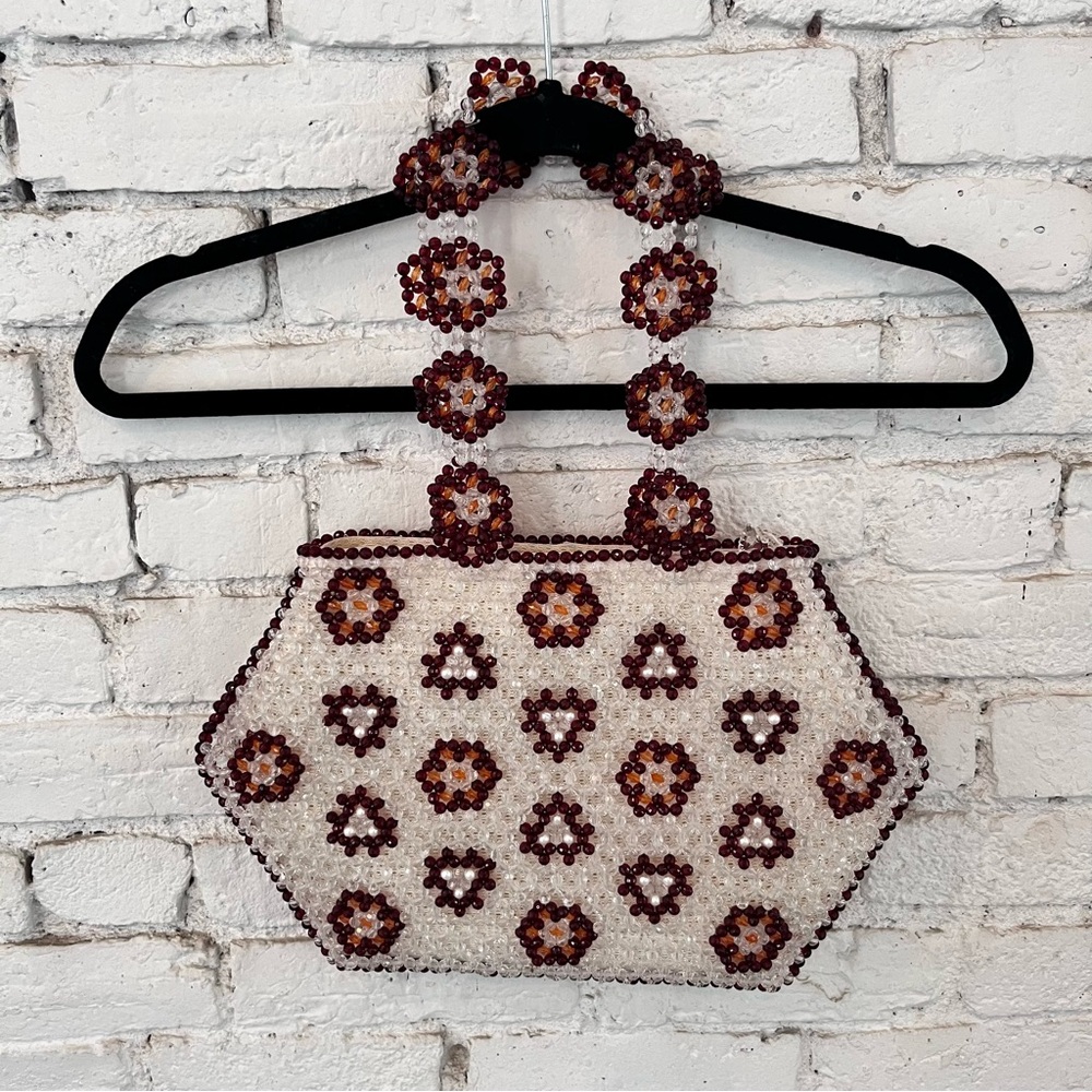 Funky Retro Beaded Bag